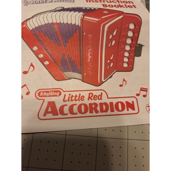 Schylling Little Red Accordian Make a Melody - Picture 12 of 12